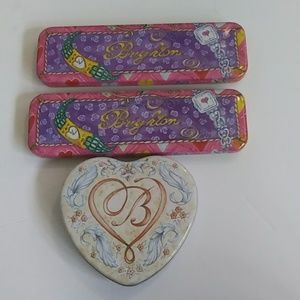 Brighton Tin Metal Empty Boxes...3..